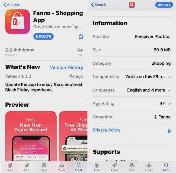 字节跳动TikTok推出海外独立电商App商城Fanno